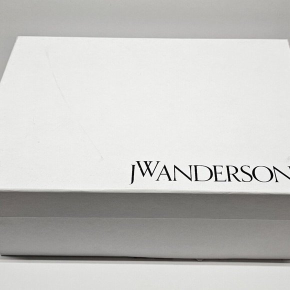 RARE JW Anderson Paneled Low-top Sneakers Leather Brown US Size 8 EU40 NEW - Picture 5 of 7